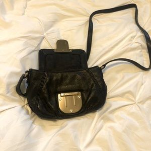 Michael Kors Black Cross Body Purse Womens